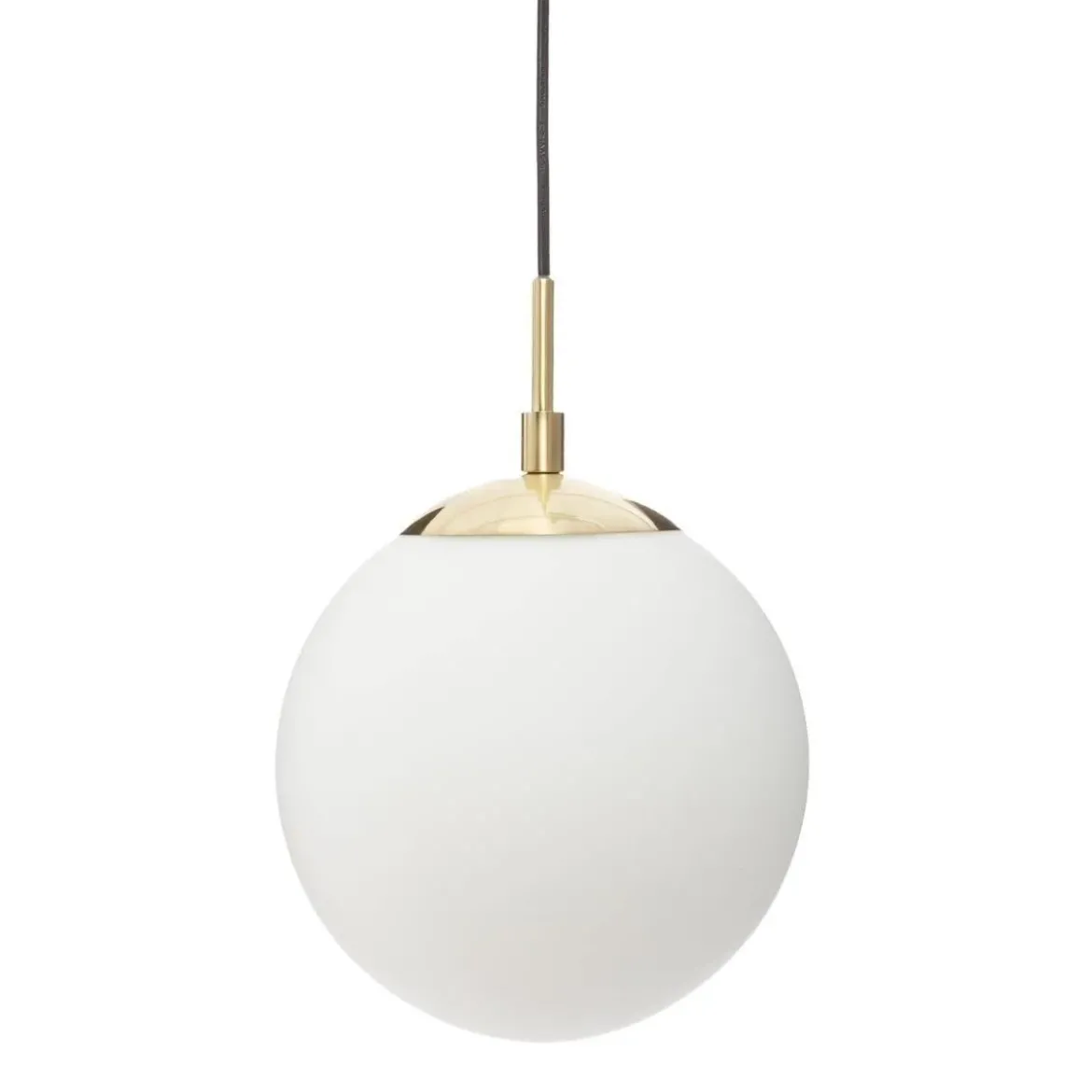 Okrągła lampa wisząca DRIS, kula, Ø 20 cm