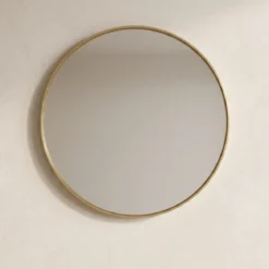 Okrągłe lustro ścienne LØOP, Ø 60 cm