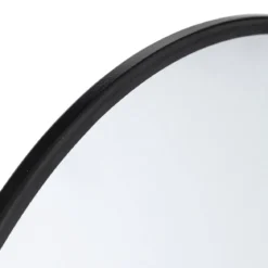 Okrągłe lustro w metalowej ramie, Ø 38 cm