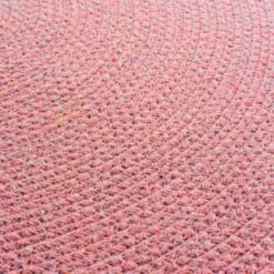 Okrągły dywanik z pomponami POMPOMPARTY, Ø 90 cm