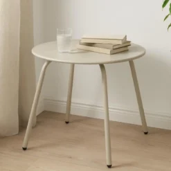 Okrągły stolik stalowy tarasowy RONDO, Ø 50 cm