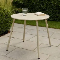 Okrągły stolik stalowy tarasowy RONDO, Ø 50 cm
