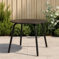 Okrągły stolik stalowy tarasowy RONDO, Ø 50 cm