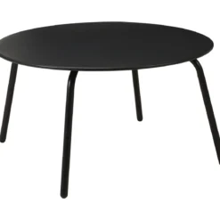 Okrągły stolik stalowy tarasowy RONDO, Ø 70 cm x 40 cm