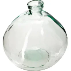 Okrągły wazon na kwiaty cięte, szklany, Ø 33 cm
