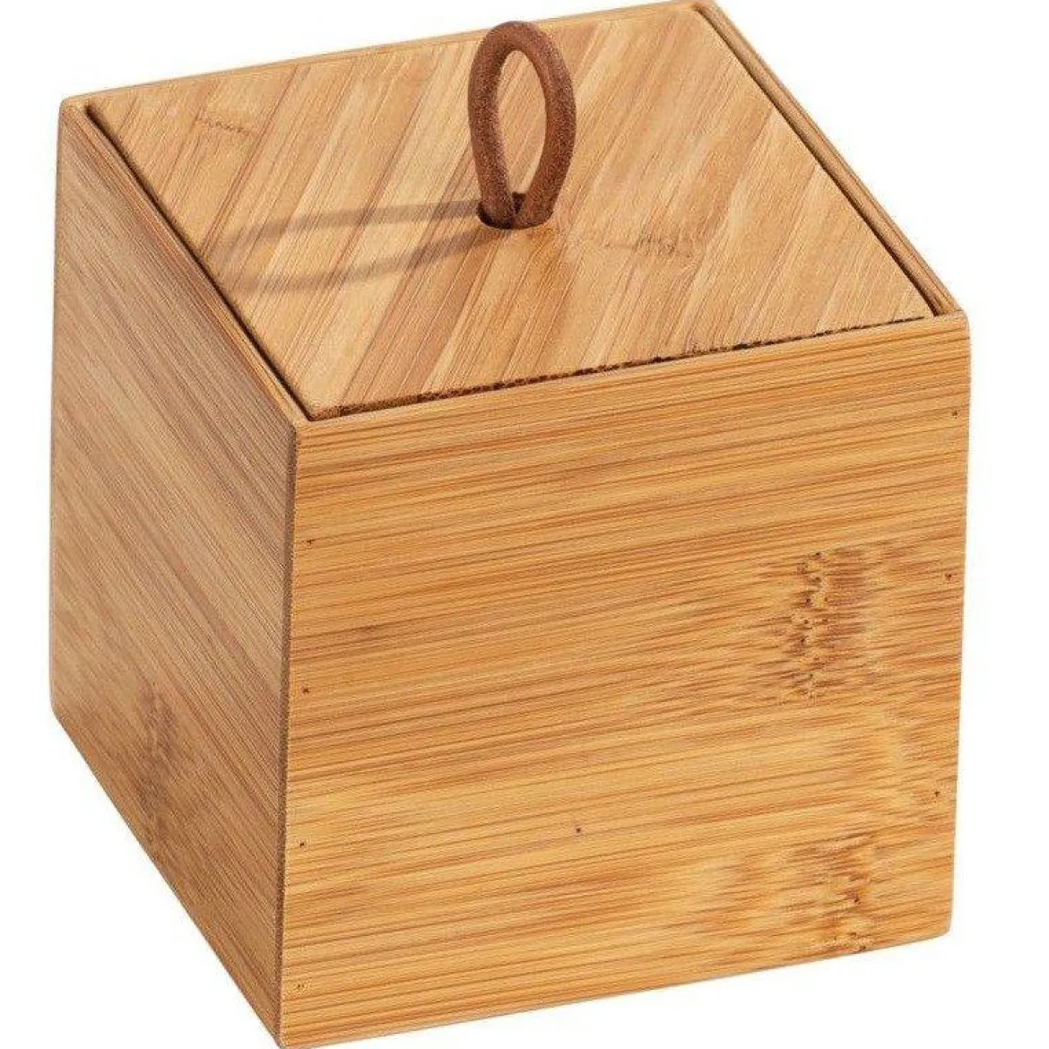 Organizer łazienkowy TERRA, bambus, 9 x 9 cm, WENKO