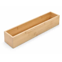 Organizer biurkowy bambusowy, 38 x 8 x 7 cm