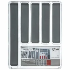 Organizer do szuflady na sztućce, 6 przegródek, 40 x 32 cm, 5five Simply Smart