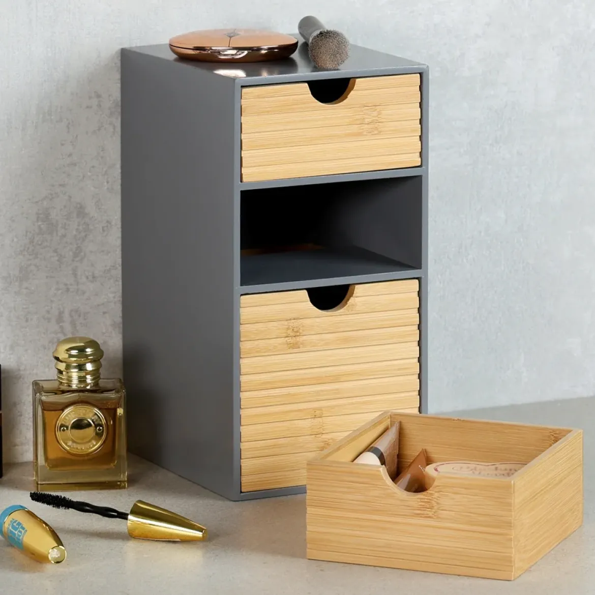 Organizer na biurko KESPER, 3 szuflady, 14 x 16 x 27 cm