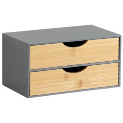 Organizer na biurko KESPER, 2 szuflady, 27 x 16 x 14 cm