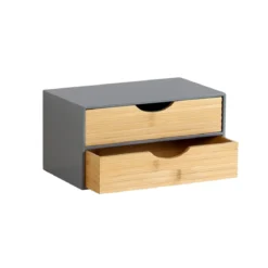 Organizer na biurko KESPER, 2 szuflady, 27 x 16 x 14 cm