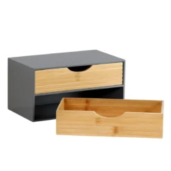 Organizer na biurko KESPER, 2 szuflady, 27 x 16 x 14 cm