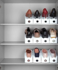 Organizer na buty, komplet organizerów 4 sztuki, WENKO