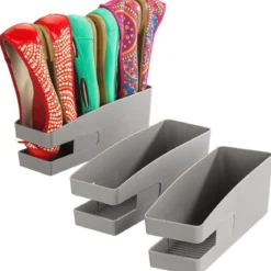Organizer na buty, pionowy, 3 sztuki w komplecie