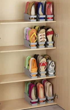 Organizer na buty, pionowy, 3 sztuki w komplecie