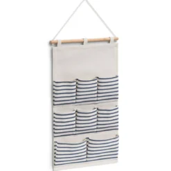 Organizer na ścianę z kieszeniami STRIPES, 35 x 60 cm