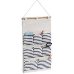 Organizer na ścianę z kieszeniami STRIPES, 35 x 60 cm