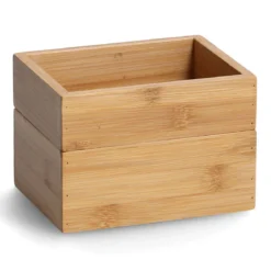 Organizer na kosmetyki, bambus, 2 sztuki, ZELLER