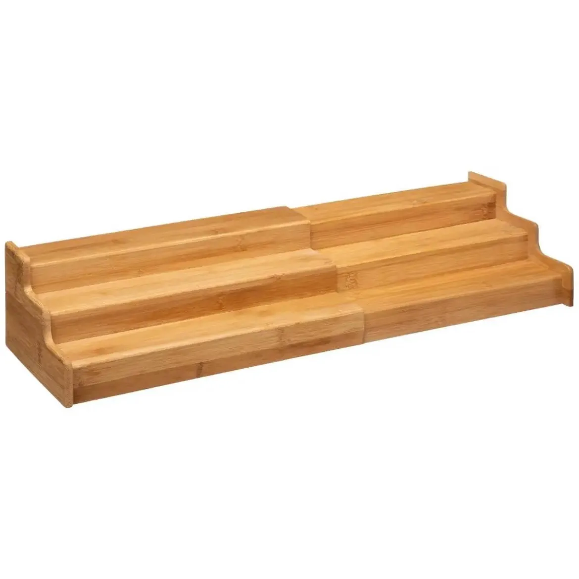 Organizer na przyprawy bambusowy, 3 poziomy