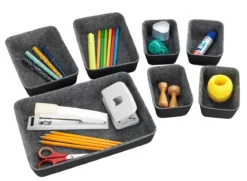 Organizery filcowe do szuflad, 7 sztuk, WENKO