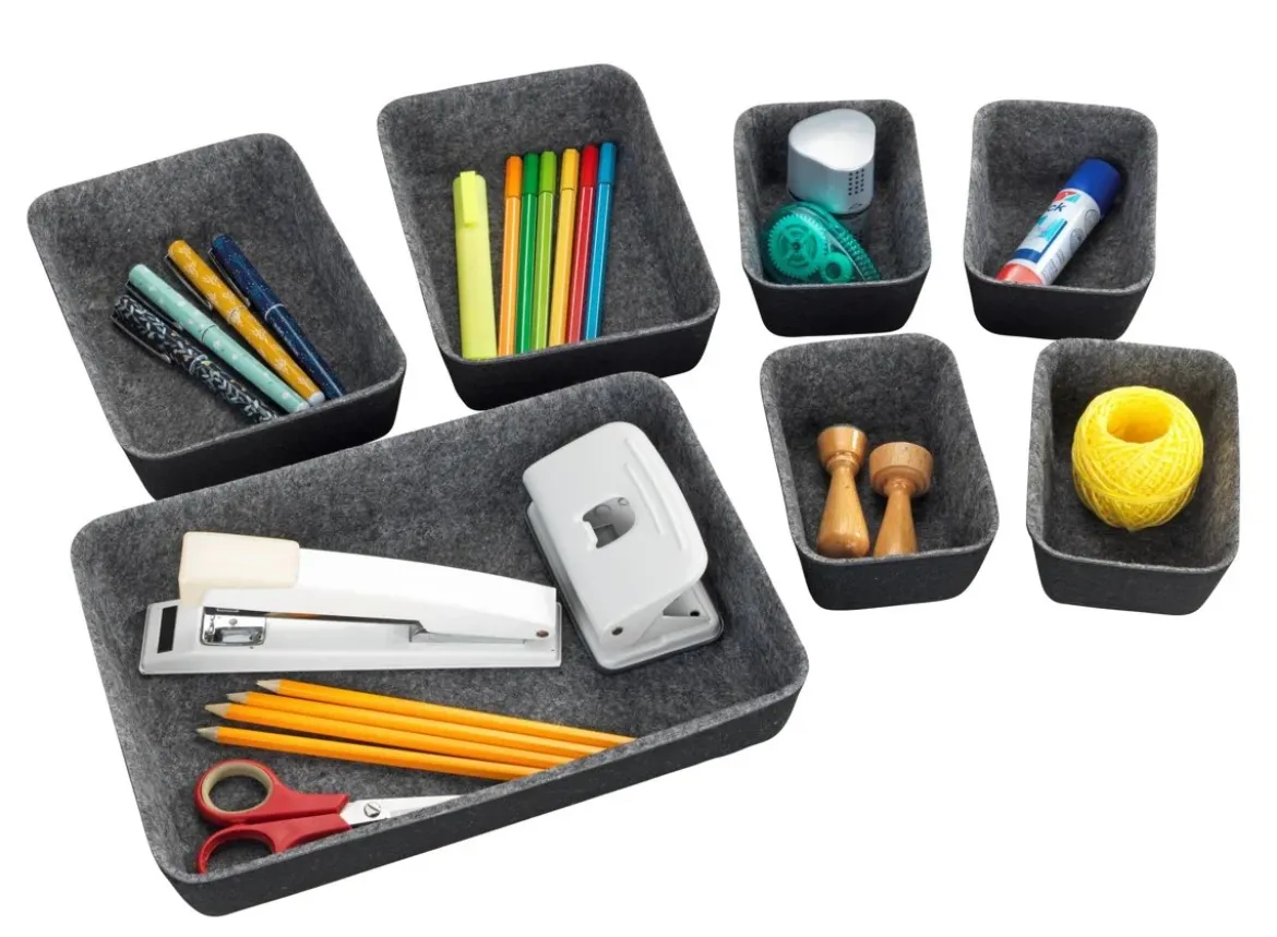 Organizery filcowe do szuflad, 7 sztuk, WENKO