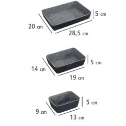 Organizery filcowe do szuflad, 7 sztuk, WENKO