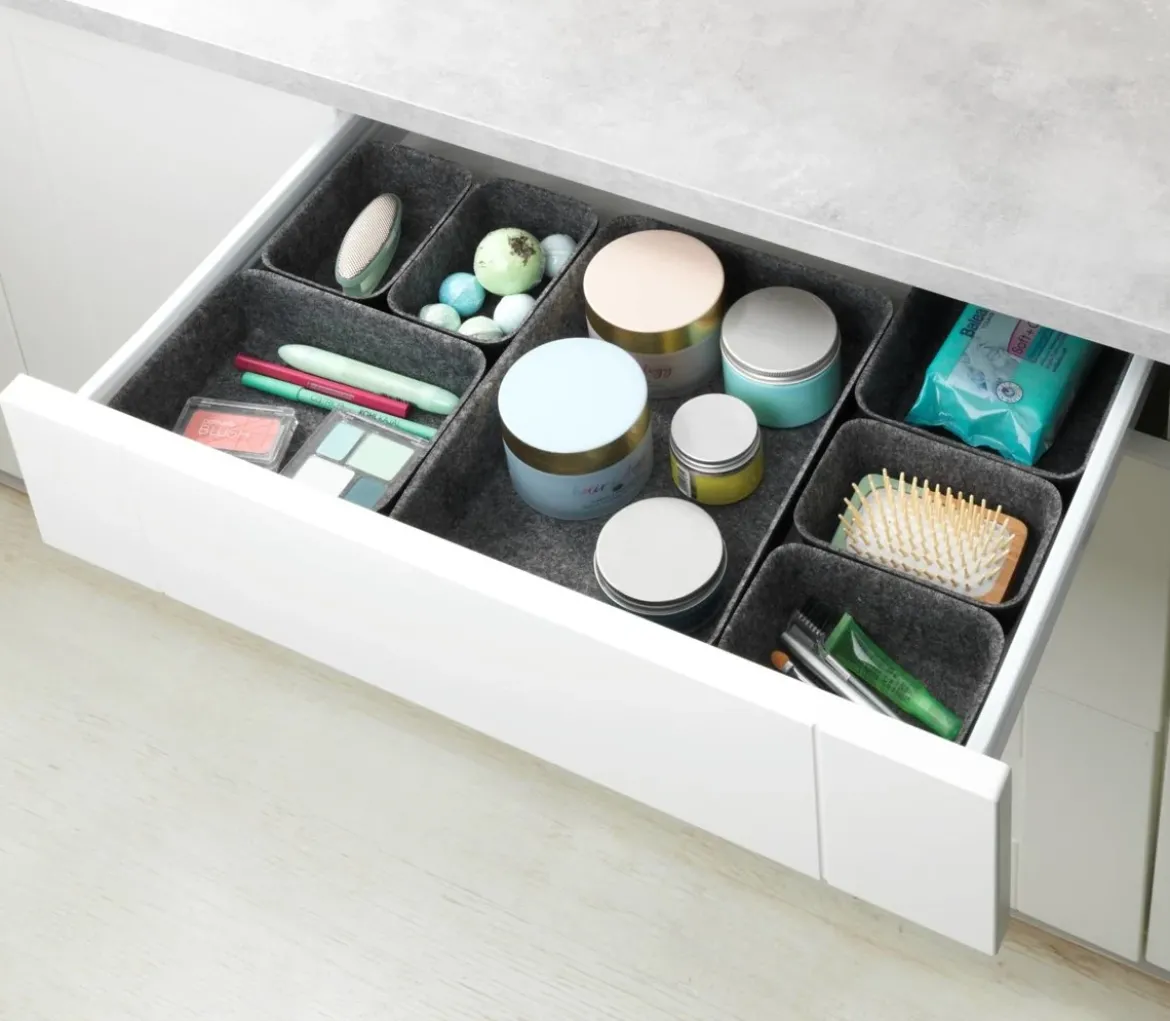 Organizery filcowe do szuflad, 7 sztuk, WENKO