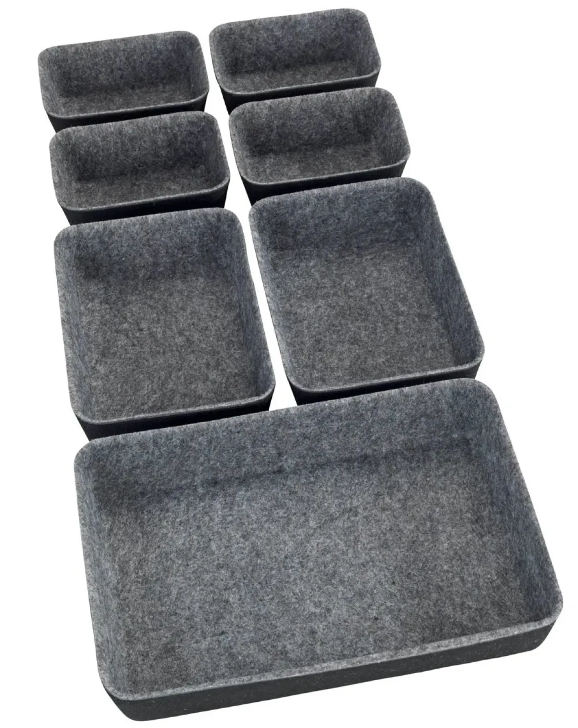 Organizery filcowe do szuflad, 7 sztuk, WENKO