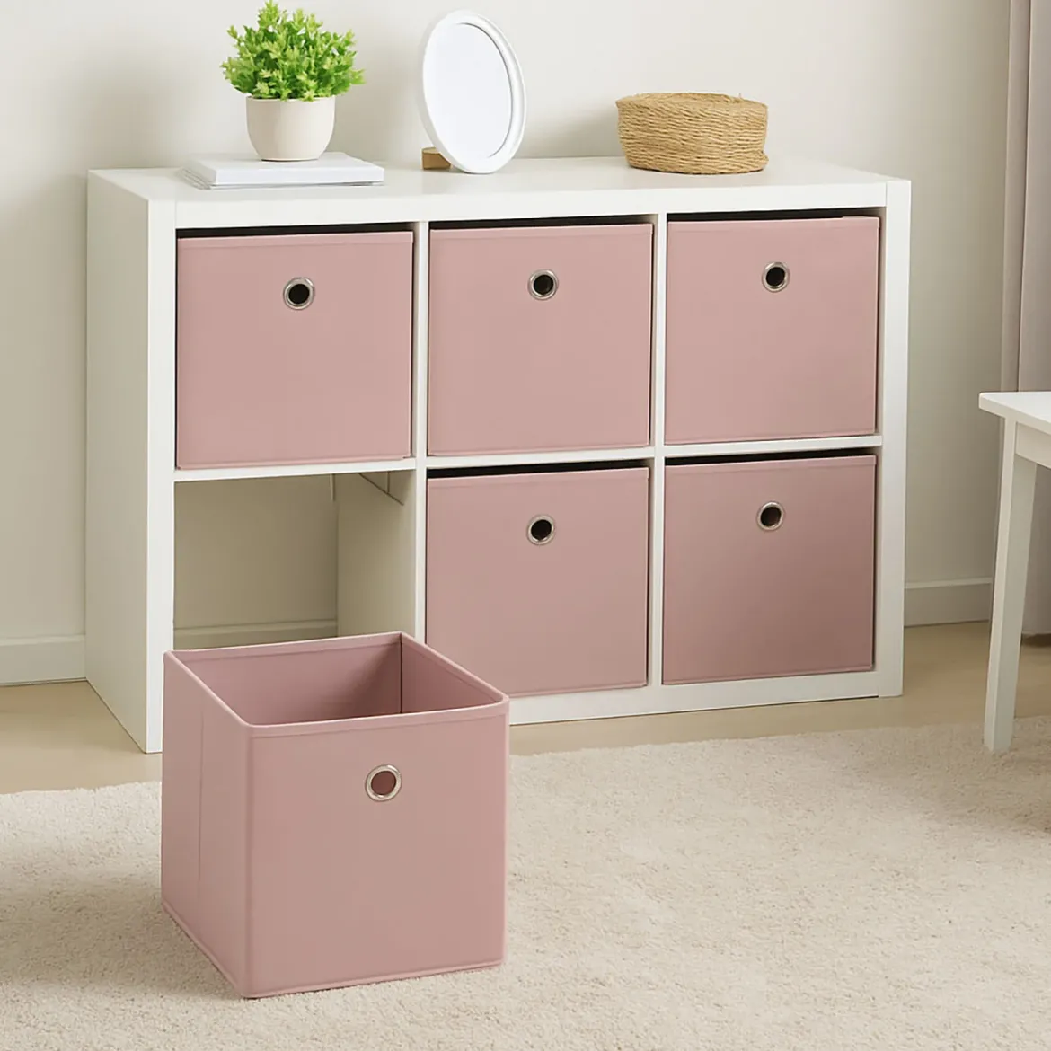 Organizer z flizeliny, 28 x 28 x 28 cm