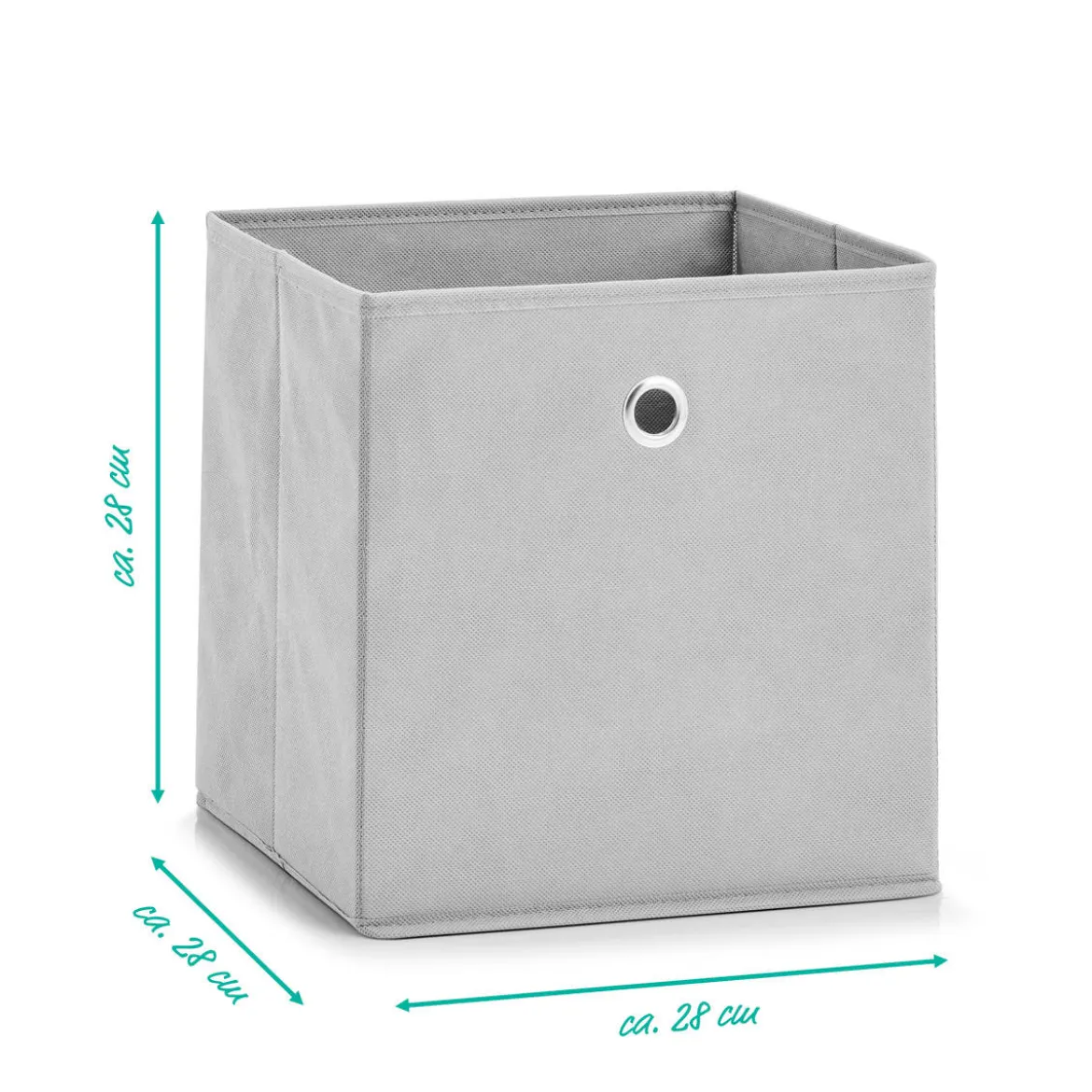 Organizer z flizeliny, 28 x 28 x 28 cm