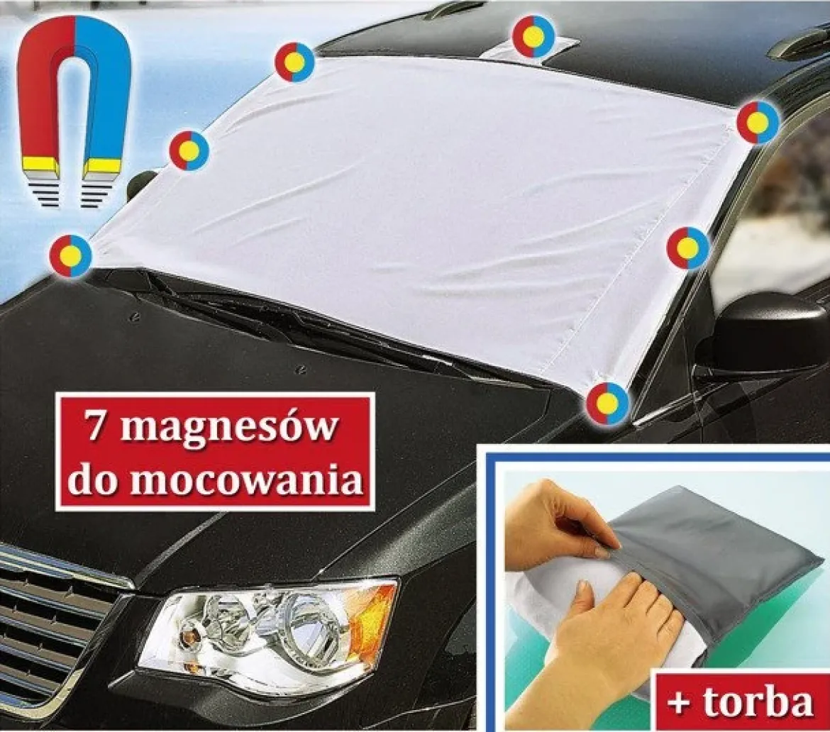 Osłona antyszronowa, pokrowiec na przednią szybę