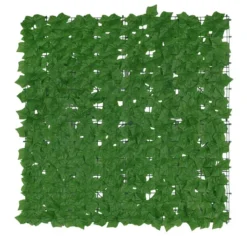 Osłona ogrodowa sztuczny bluszcz, odporna na UV, 1 x 1 m