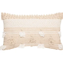 Ozdobna poduszka Cot Sand, bawełniana, boho, 30 x 50 cm