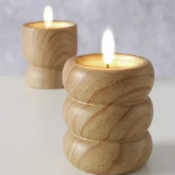 Ozdobna świeca ceramiczna LEANO, Ø 6,5 cm