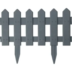 Palisada ogrodowa, tworzywo sztuczne, 40 x 20 cm