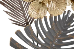 Panel ścienny metalowy CLASSIC, czarny, 28,6x74,3 cm