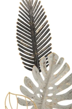 Panel ścienny metalowy PLAM, czarny, 28,5x74 cm