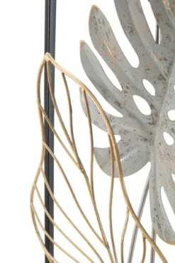 Panel ścienny metalowy PLAM, czarny, 28,5x74 cm