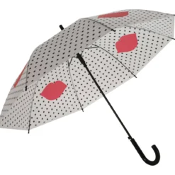 Parasolka duża, wzór w usta, Ø 110 cm