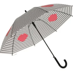 Parasolka duża, wzór w usta, Ø 110 cm