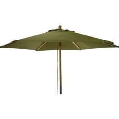 Parasol ogrodowy drewniany, Ø 250 cm