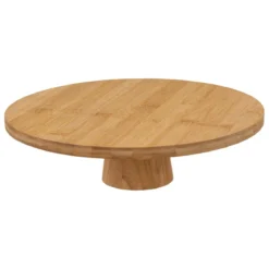Patera na ciasto, bambus, Ø 28 cm