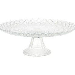 Patera na ciasto, szklana, Ø 28,5 cm
