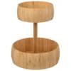 Patera na owoce, bambusowa, 2 poziomy, Ø 29 cm