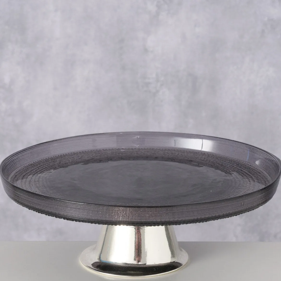Patera szklana KALIS, Ø 21 cm