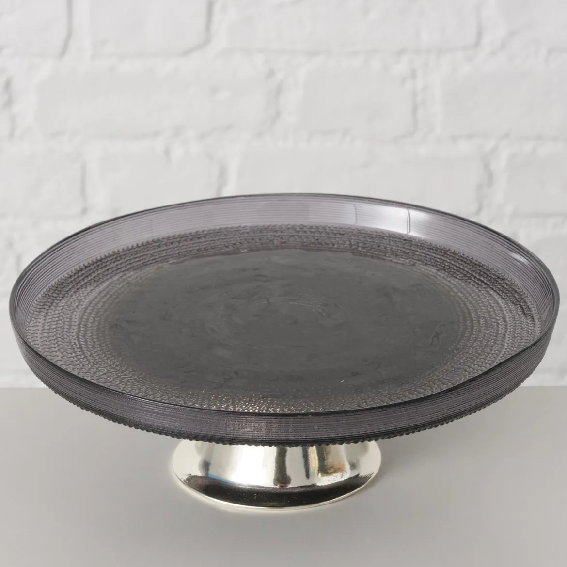Patera szklana KALIS, Ø 21 cm