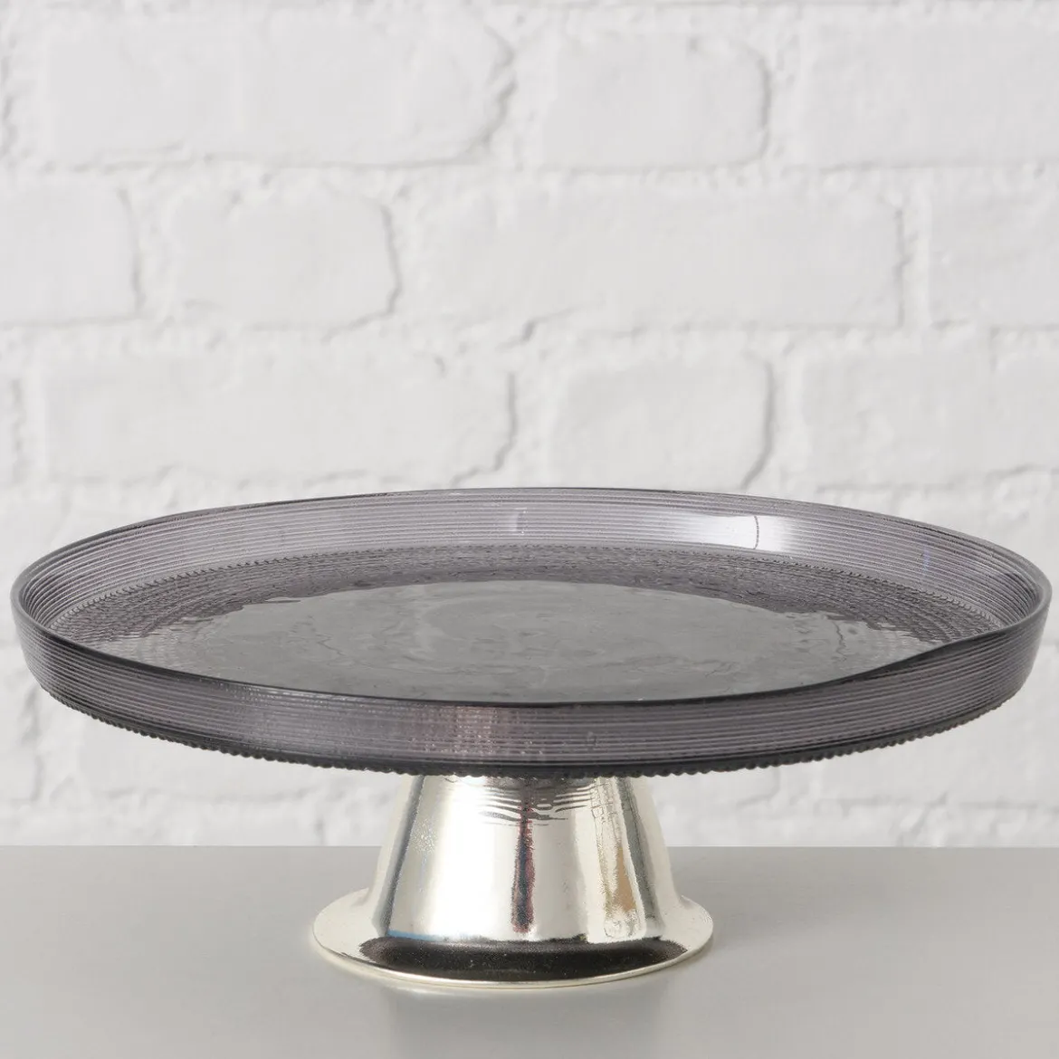 Patera szklana KALIS, Ø 21 cm
