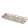 Patery ceramiczne w kwiaty, 13 - 15 cm, CANEA