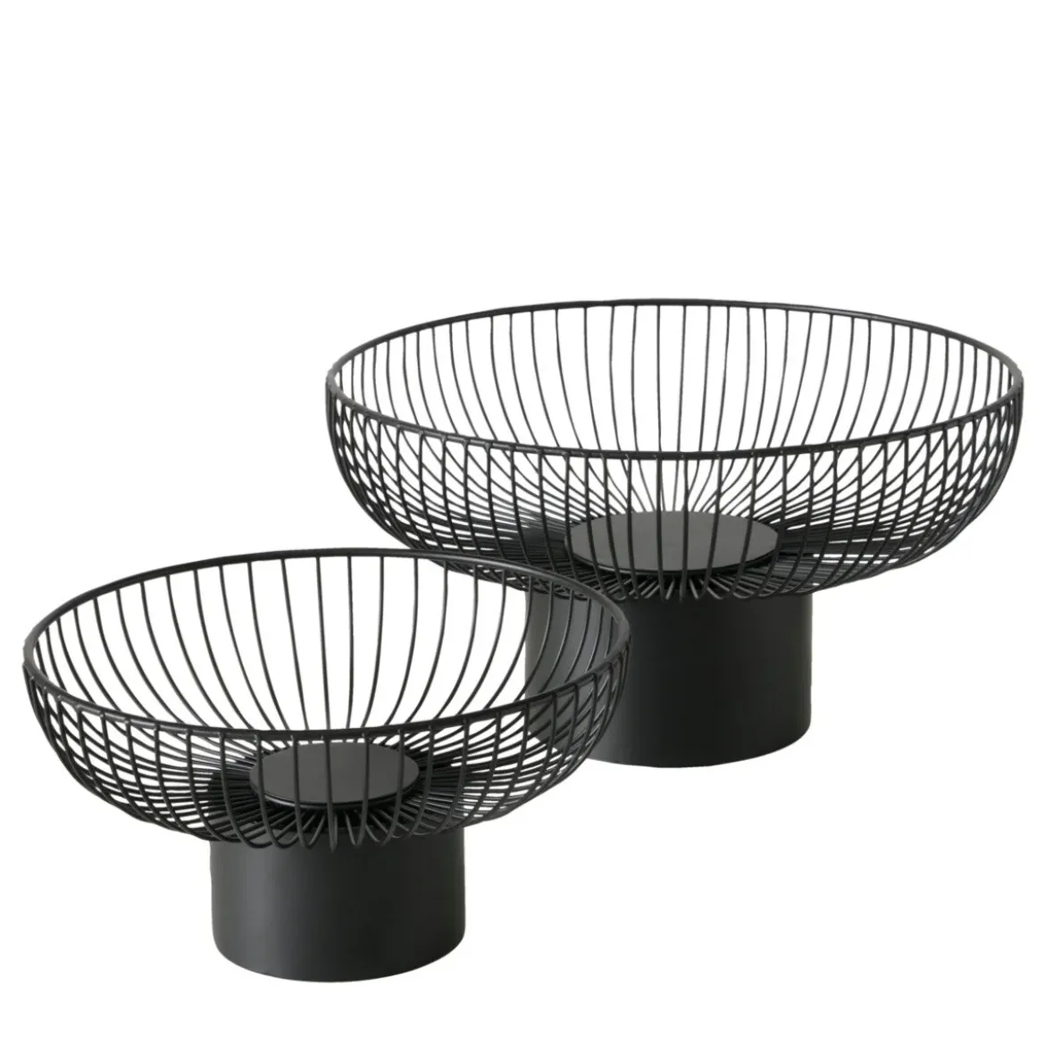 Patery metalowe na owoce CINDY, 2 szt. Ø 30-39 cm