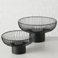 Patery metalowe na owoce CINDY, 2 szt. Ø 30-39 cm